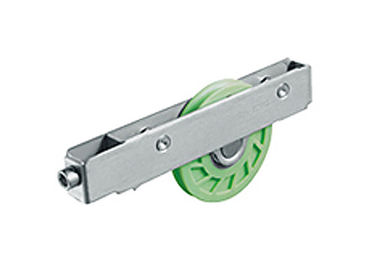 China Flat Edged Sliding Patio Door Rollers Height Adjustable Customized Sizes supplier