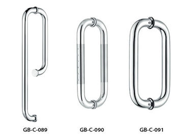 China Furniture Hardware Stainless Steel Tube Handles Adopted Advanced Surface Treatment supplier