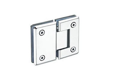China Bathroom Hotel Bath Shower Door Hinges Fine Surface With Thickened Solid Panel supplier