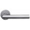 Hollow Tube Satin Lever Type Entrance Door Handle Set Corrosion Resistant supplier