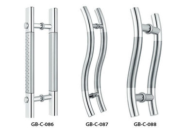 China Corrosion Resistance Long Door Handles , Durable Stainless Pull Handles supplier