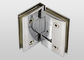 90 Degree Wall To Glass Hinges Bracket Screen Hinges Long Time Service Life supplier